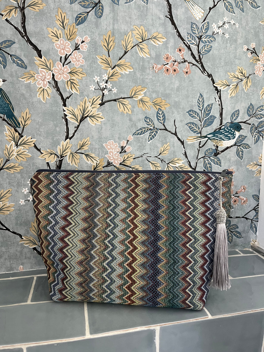 Cosmetic Pouch Bleu