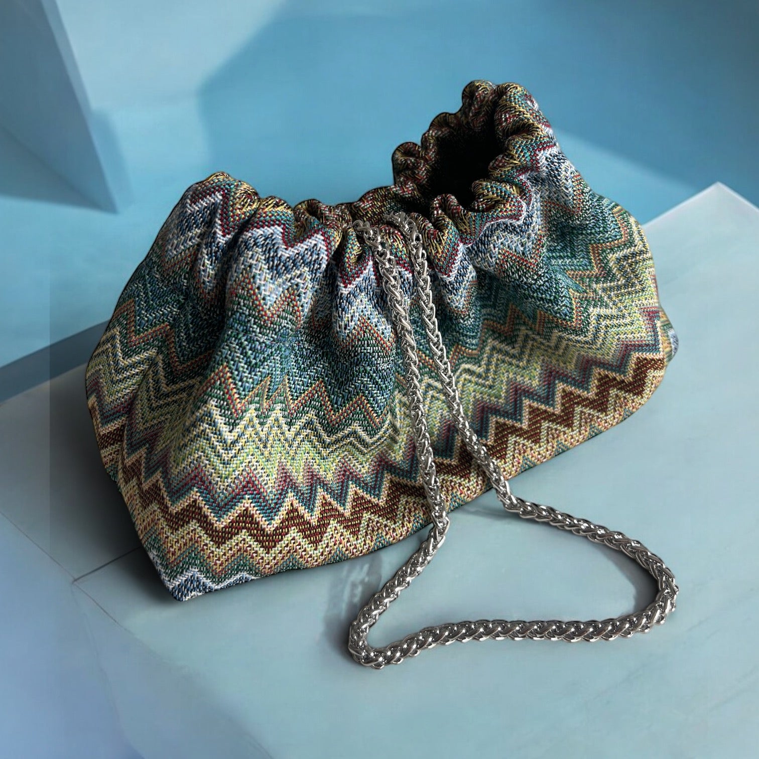 Mini Signiture Pouch bleu